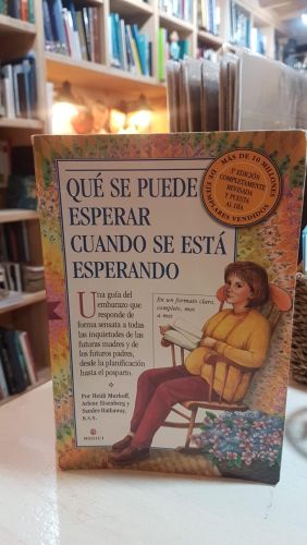 Portada do libro de **QUE ESPERAR CUANDO SE ESTA ESPERANDO