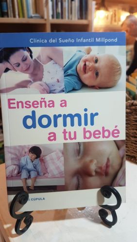 Portada do libro de Enseña a dormir a tu bebé
