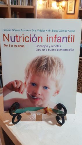 Portada do libro de Nutrición infantil
